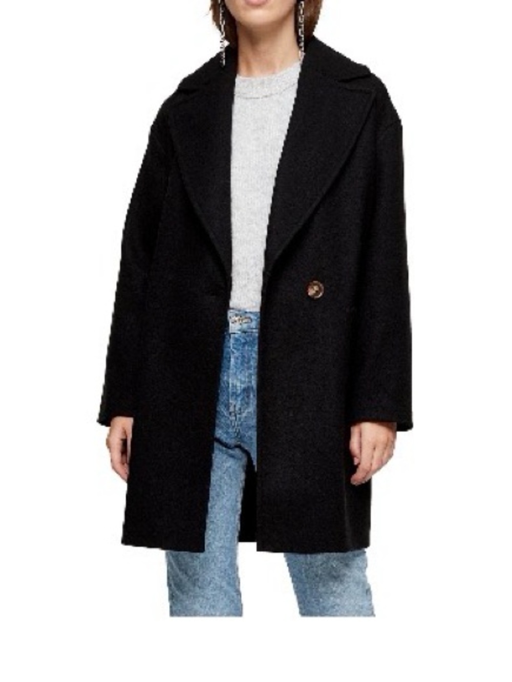 Topshop CARLY LONG COAT